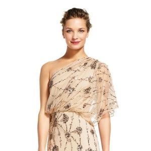 NWT Adrianna Papell Beaded Gown Size 10